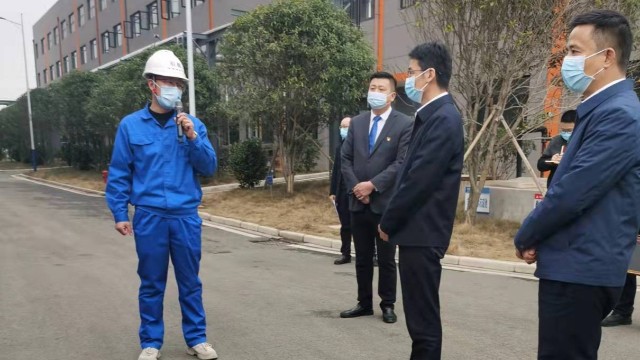 湖南省常德市市委书记等一行领导莅临考察引航生产基地