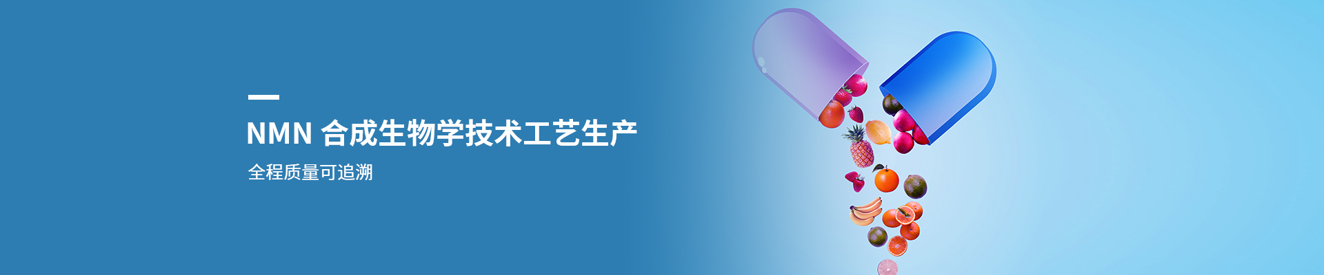 引航生物NMN合成生物学技术工艺生产